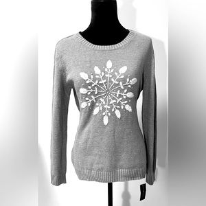 NWT Karen Scott Christmas Sweater